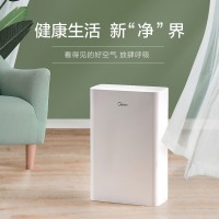 美的（Midea） 空气净化器除异味烟味家用除灰尘空气新风机除粉尘小型负离子净化空气伴侣 