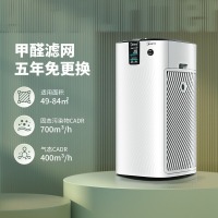 美的（Midea）空气净化器低耗材除甲醛除雾霾除过敏原 智能生态家用空气净化器KJ700G