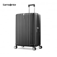 新秀丽（Samsonite）行李箱男女拉杆箱旅行箱大容量可扩张托运箱GU9*09003黑色28英寸