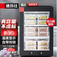 德玛仕（DEMASHI）食品留样柜 学校幼儿园公司食堂用水果蔬菜留样冰箱保鲜冷藏展示柜LG