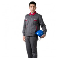 燕舞JZYGJ2017NQJ1004春秋款纯棉工作服撞色翻领工作服（可定制）