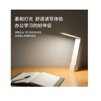 得力(deli)LED可折叠台灯 触控三档色温三档亮度 宿舍学习卧室阅读床头灯 17855