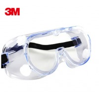 3M 护目镜 劳保防喷溅化学品眼罩 防冲击工地户外防护眼镜  1621AF