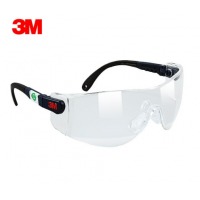 3M 10196 防雾液体喷溅抗冲击护目镜 工地打磨户外骑行防护眼镜