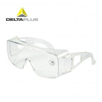 代尔塔（Deltaplus）101131安全防护眼镜 透明防冲击防刮擦护目镜定做 1付装