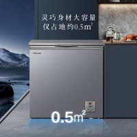 海信 (Hisense) 冰柜家用单温205升 冷冻冷藏转换冷柜 BD/BC-205ZNU