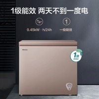 海信 (Hisense)冰柜家用小型冷柜145升 单温冷冻柜冷藏一级能效BD/BC-145
