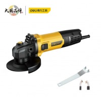 得力（deli）860W角磨机角向磨光机切割机打磨机抛光机电动工具 DL-JM100-W2