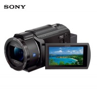 索尼（SONY）FDR-AX45A 4K高清数码摄像机 黑色 (5轴防抖 快捷编辑 约20
