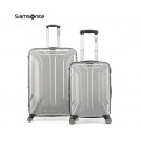 Samsonite/新秀丽拉杆箱男女通用行李箱飞机轮旅行箱时尚轻盈TS7*25003银色20+28英寸组合套装