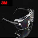 3M 护目镜12308 防飞溅刮擦加强型防护眼镜可佩戴近视镜 工厂装修喷涂 户外眼罩