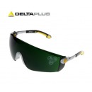 代尔塔 DELTAPLUS 101012电焊护目镜 防雾防刮擦焊工眼镜T5黑色 1副装