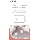 彩虹电热暖手宝热水袋水电隔离安全防爆已注水热水袋暖手宝宝电暖宝 灰色熊猫320-XM