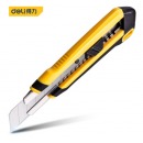 得力（deli）塑柄包胶美工刀25mm SK4 壁纸刀工业用裁纸刀多用途介刀美缝墙纸刀片 DL025