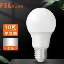 佛山照明LED球泡10W大口节能灯泡E27炫银日光色6500K