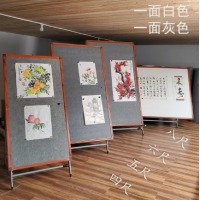 勤得利 大型磁性画板 毛毡画板