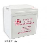 胶体蓄电池3-EVF-200 额定电压6V