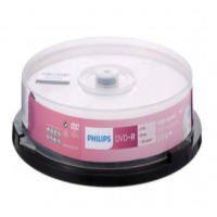 飞利浦（PHILIPS）DVD-R 空白光盘/刻录盘 16速 4.7G 桶装10片