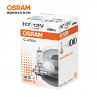 欧司朗(OSRAM) 汽车灯泡 大灯近光灯远光灯卤素灯 H7 长寿型 12V (单支装)