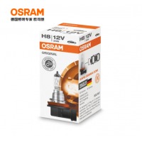 欧司朗(OSRAM) 汽车灯泡 大灯近光灯远光灯卤素灯雾灯 H8 长寿型 塑料底座(单支装)