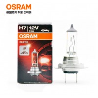 欧司朗(OSRAM) 汽车灯泡 大灯远光灯近光灯卤素灯 H7【增亮30% 色温3200K】