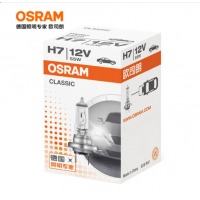 欧司朗(OSRAM)汽车灯泡 大灯近光灯远光灯卤素灯 H7 长寿型 12V (单支装)