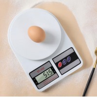 拜杰厨房秤家用烘培秤电子秤厨房电子称0.1g/1kg精准食物秤SF-400克秤
