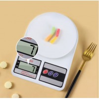 拜杰电子秤厨房食物秤克秤厨房秤烘培秤称1g/5kg电子秤高精度SF-400