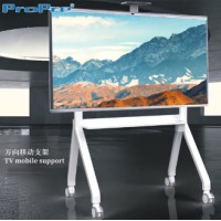 ProPre 55-120英寸电视机移动推车 视频会议电视挂架 广告机商显屏电视支架 教学