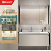 顾家家居（KUKA）浴室柜卫生间洗脸盆洗手盆柜组合洗漱台G-06210A090XBJ