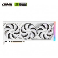 华硕 （ASUS）白色 ROG-STRIX-GeForce RTX 4090-O24G-WHITE 电竞游戏专业显卡