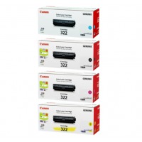 佳能(canon)CRG322四色套装（黑、红、黄、蓝）硒鼓适用 LBP9100CDN)