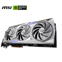 微星（MSI）白龙 GeForce RTX 4080 GAMING X TRIO WHITE 16G 电竞游戏设计智能学习电脑独立显卡