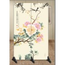 客厅隔断中式办公室简约展板 （防透） 80*200cm