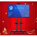 通用加高款2M高电视支架可移动一体机落地式万能显示器挂架推车带轮小米65寸
