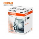 欧司朗(OSRAM) 汽车灯泡 大灯近光灯远光灯卤素灯 H4 长寿型12V (单支装)