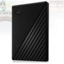 西部数据(WD) 2TB 移动硬盘 USB3.0 My Passport随行版 2.5英寸 黑色 机械硬盘 便携存储 自动备份 兼容Mac