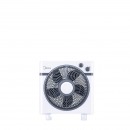 美的（Midea）电风扇台式转页扇办公室 迷你小风扇 宿舍 节能定时转页扇 五叶 家用 KYT25-15AW（白色）