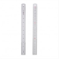 晨光(M&G)文具20/30cm铝合金办公直尺绘图测量尺子 30cm单把装ARL96027