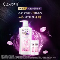 清扬（CLEAR）去屑洗发水多效水润养护型500g+100gX2