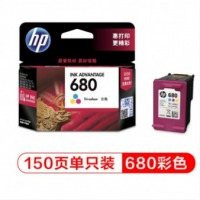 惠普（HP）F6V26AA 680 彩色墨盒 （适用HP DeskJet 11101115