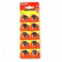 南孚（NANFU）A76/LR44 1.5V碱性纽扣电池 10粒/卡