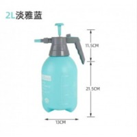 国产家用水壶气压式喷壶酒精喷雾瓶 2L蓝色压力喷壶
