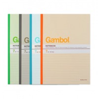 渡边(Gambol)无线装订本经典笔记本 胶装本 记事本 单本装颜色随机 WCN-G540