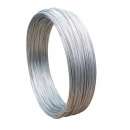 弘工镀锌铁丝工业用防锈园艺手工建筑铁丝 8号【10KG】粗4mm长约100米