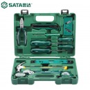 世达（SATA）五金组合套装家庭工具箱组套19件实用安装多功能维修05163