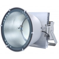 LED塔吊灯建筑工地灯强光户外防水工程照明灯蓝球场足球场广场照明射灯 300W 超亮工程款