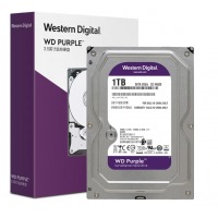 西部数据 监控级硬盘 WD Purple 西数紫盘 1TB 64MB SATA CMR (WD10EJRX)