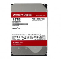 西部数据 NAS硬盘 WD Red Pro 西数红盘Pro 18TB 7200转 512MB SATA CMR (WD181KFGX)