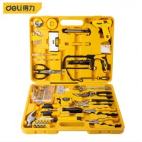 得力（deli） 家用多功能五金工具箱工具套装88件 家用综合维修工具组套应急包 DL1088J